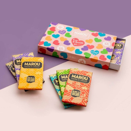 Socola Marou hộp 6 x 80gr