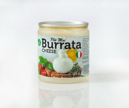 Burrata Cheese 125gr/Box