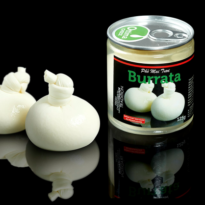 Burrata Cheese 125gr/Box