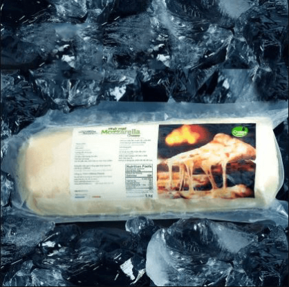 Frozen Mozzarella Block 1000g/Pack
