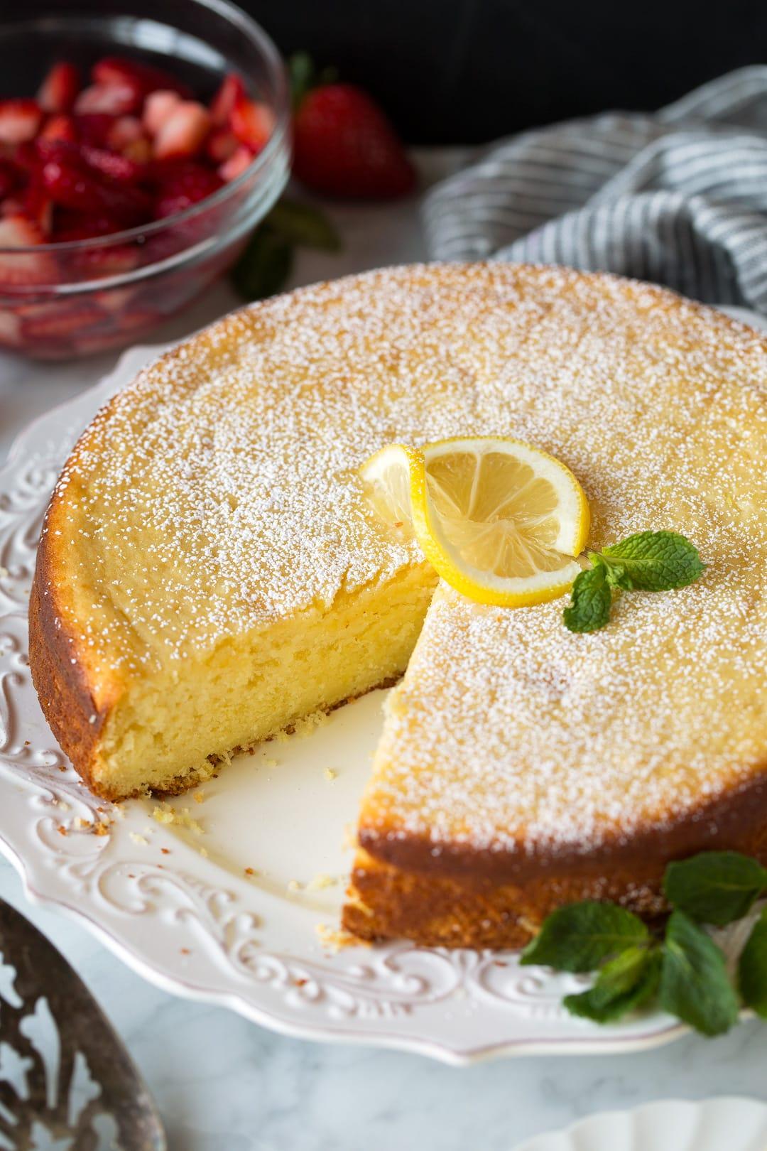 Lemon ricotta cake