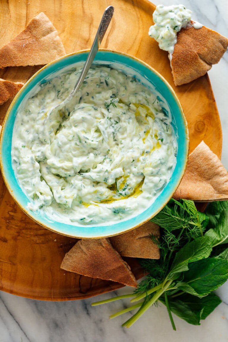 Sốt Dưa Chuột Sữa Chua Hy Lạp Tzatziki