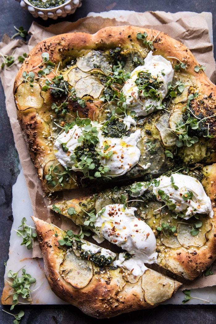 Phô mai Ricotta làm pizza rau cực ngon